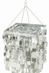 klosz lampy srebrny typu glamour mały j-line