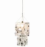 klosz lampy srebrny typu glamour mały j-line