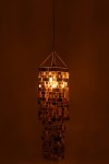 klosz lampy glamour złoty j-line