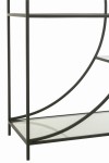 regał metalowy minimalistyczny czarny j-line