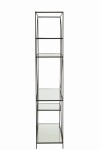 regał metalowy minimalistyczny czarny j-line