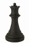 figura dekoracyjna szachowa królowa czarna j-line