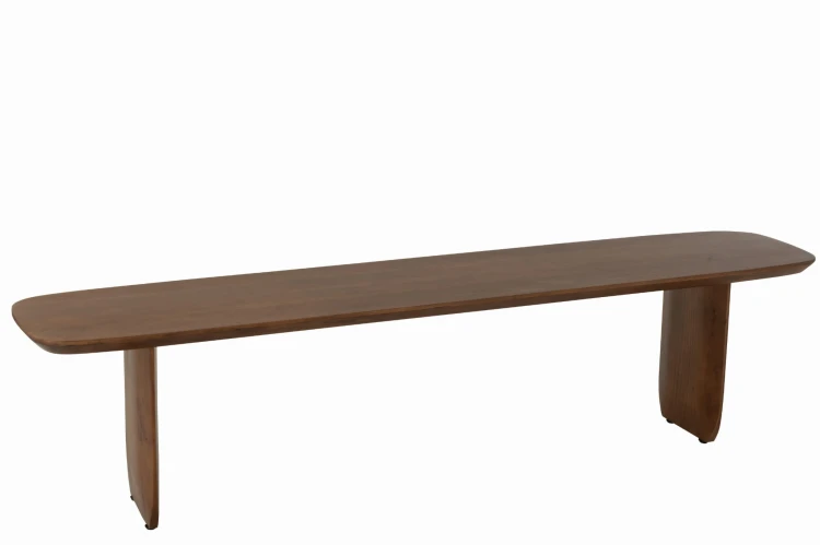 ławka acacia wood brązowa j-line