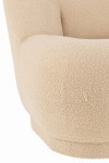 fotel ted boucle beżowy j-line