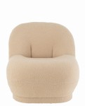 fotel ted boucle beżowy j-line