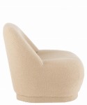 fotel ted boucle beżowy j-line