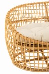 sofa dwuosobowa lise rattan natural j-line