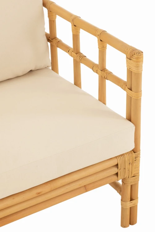 fotel elise rattan naturalny j-line