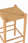 krzesło barowe orient wood natural j-line