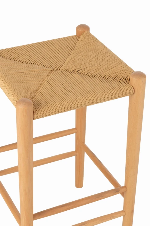 krzesło barowe orient wood natural j-line