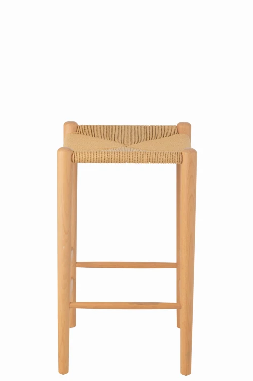krzesło barowe orient wood natural j-line