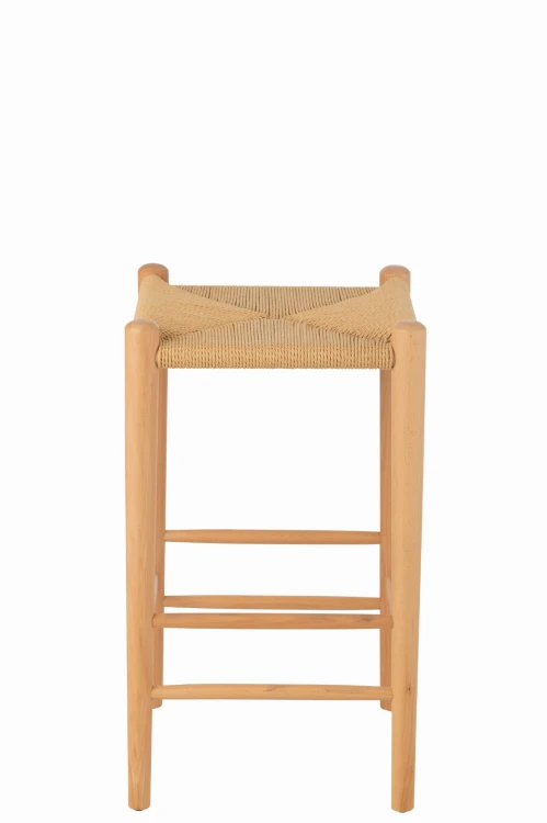 krzesło barowe orient wood natural j-line