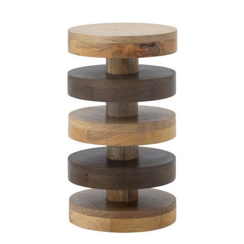 designerski stolik pomocniczy drewno bloomingville