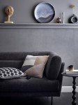 stolik boczny aluminiowy czarny bloomingville