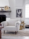 stolik kawowy boczny milan brown aluminum bloomingville