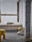 leżanka dzienna pione beżowa bloomingville