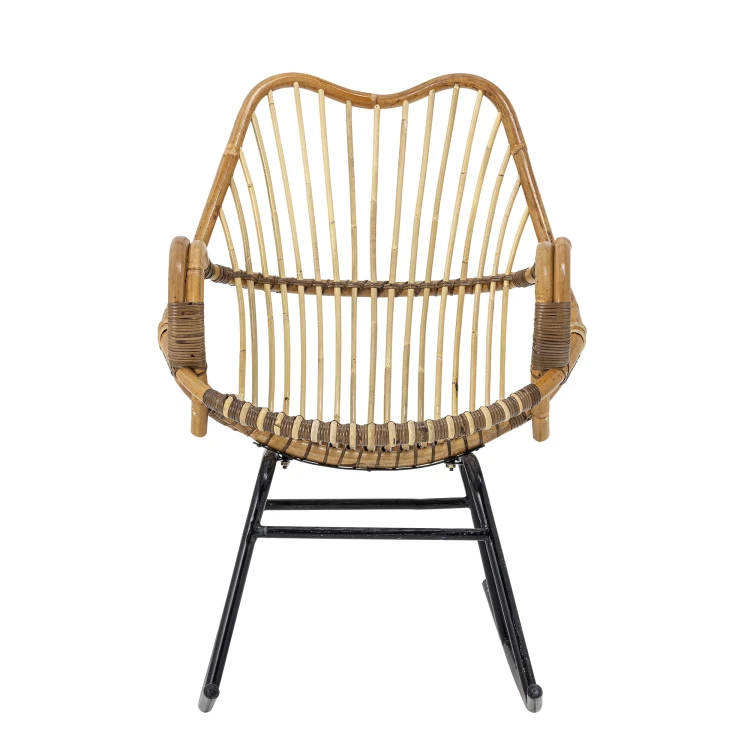 fotel bujany reine naturalny rattan bloomingville