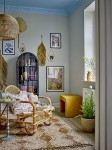 fotel rattanowy ball naturalny bloomingville