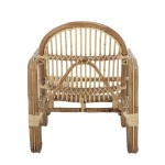 fotel rattanowy ball naturalny bloomingville