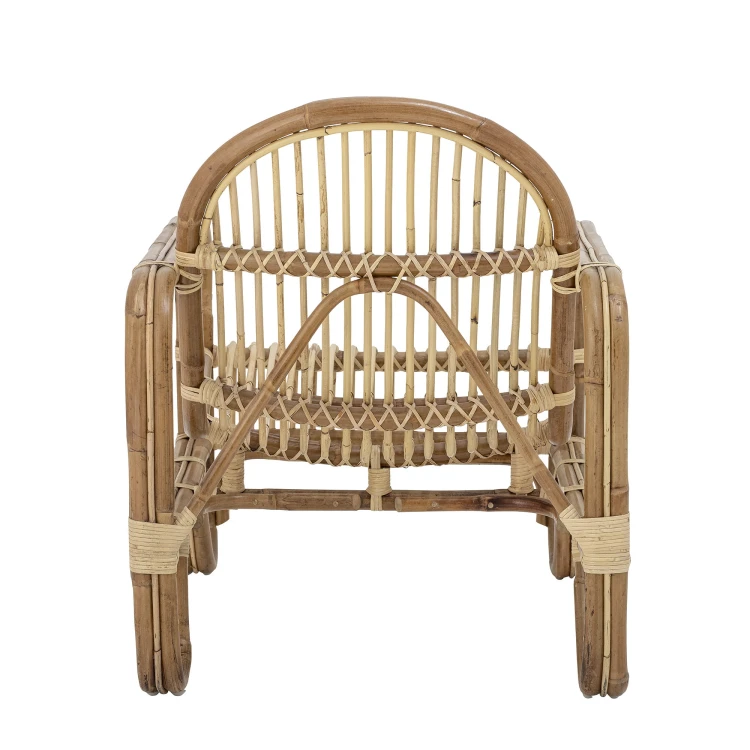 fotel rattanowy ball naturalny bloomingville