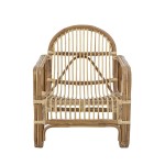 fotel rattanowy ball naturalny bloomingville