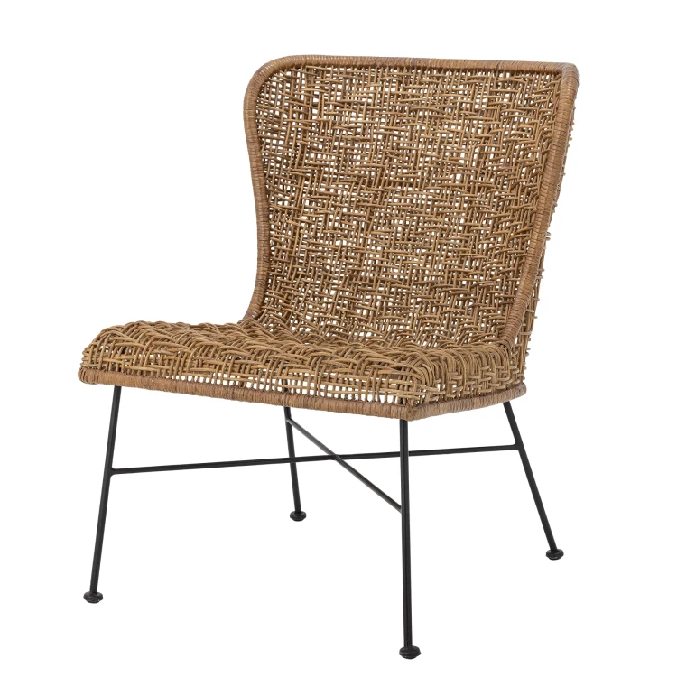 fotel rattanowy boho Somme bloomingville
