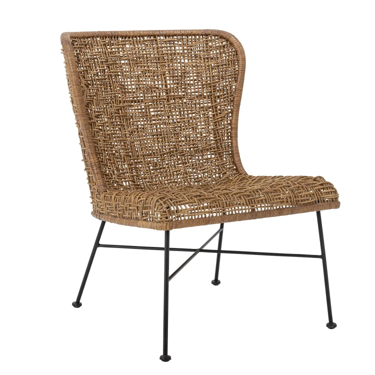 fotel rattanowy boho Somme bloomingville