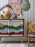 fotel lounge Lenox teak natural bloomingville