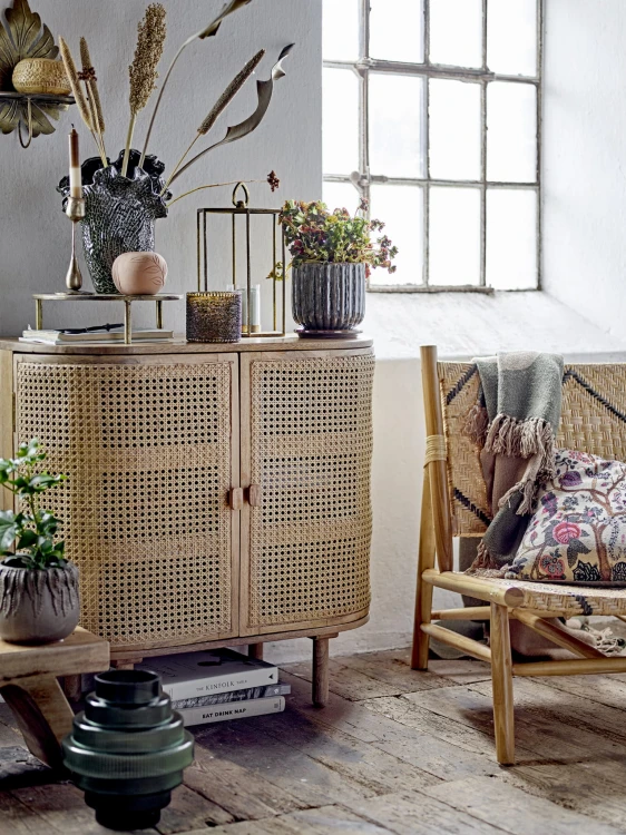 fotel lounge Lenox teak natural bloomingville