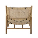 fotel lounge Lenox teak natural bloomingville