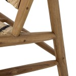 fotel lounge Lenox teak natural bloomingville