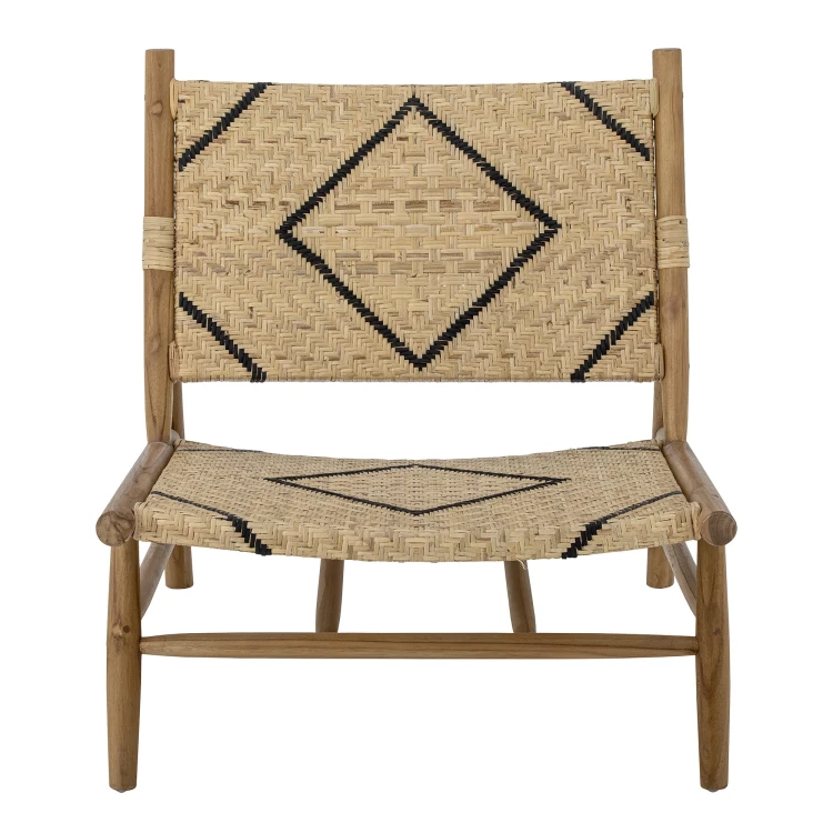 fotel lounge Lenox teak natural bloomingville