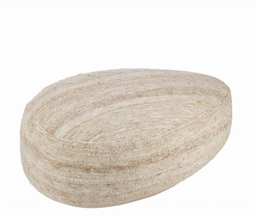 pufa stone wełna beżowa