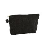 Kosmetyczka lniana-boho-czarna-Madam Stoltz
