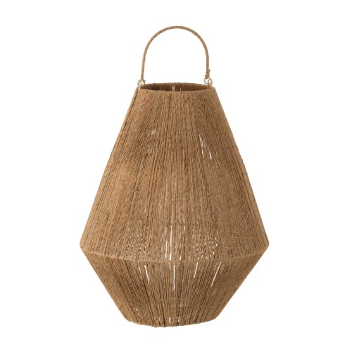 Lampion z juty Dantya J-Line by Jolipa