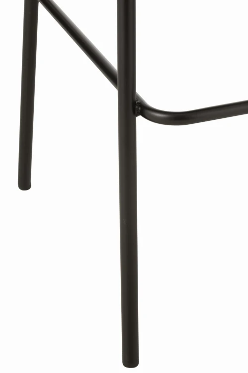 krzesło barowe lone ply czarno szare j-line